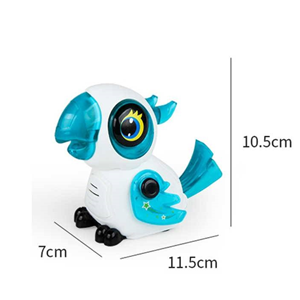 ربات اسباب بازی طوطی خط خوان آبی PARROT LINE-FOLLOWING ROBOT_اسباب بازی